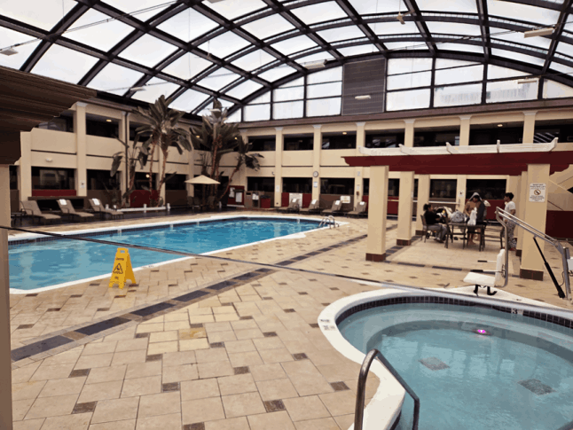 Pool area